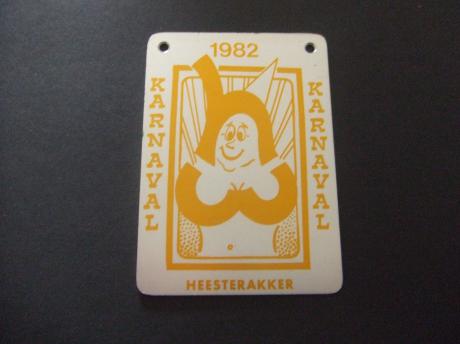 Carnaval Heesterakker Eindhoven oranje 1982